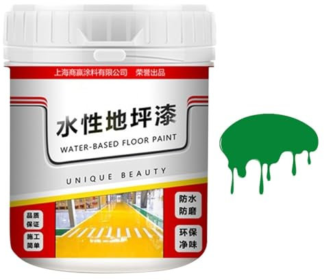 Revêtement de sol, 500 g, antidérapant, à base d'eau, peinture ciment pour béton extérieur, peinture de sol époxy à base d'eau, peinture de sol en béton pour parkings