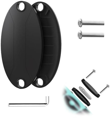 IUSOT 2 Stück Fahrradhalterung Für AirTag Fahrrad Versteck Für Samsung SmartTag 2, Wasserdichter GPS Tracker Für Fahrräder Diebstahlschutz, Inklusive Sicherheitsschrauben Für E-Bikes Mountainbikes