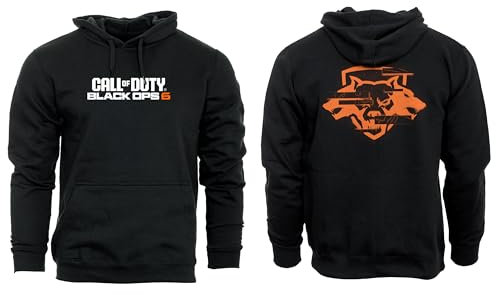 Call of Duty: Black Ops 6 Unisex Hoodie Cerberus Black L