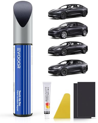 Stealth Grey (PN01) Correction Paint for Tesla DIY Kit with Colour Matching Correction Paint for Model 3/Y/S/X