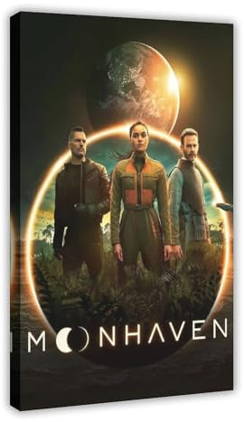 STUYKDIA TV-Serie Moonhaven Poster, Leinwand, Poster, Schlafzimmer, Dekoration, Landschaft, Büro, Raumdekoration, Geschenk, 40 x 60 cm