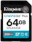 Kingston Canvas Go Plus SDXC Scheda Di Memoria Gen4 200MB/s C10 UHS-I U3 V30 64GB-SDG4/64GB