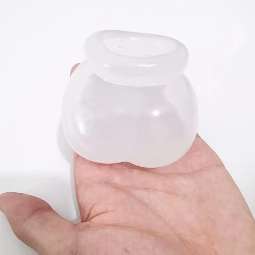 Transparent Silikon penisringe Männer extrem hoden halter presse soft | YILUQIFLY SM Flexible scrotal pouch ball fetisch Verbessern Sie Sex Zeit Penis Sleeve Enhancer sexspielzeug Erwachsene
