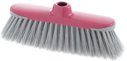 MAYA Escoba LLUNA. Protección Antigolpes y Limpieza Suave para Interiores. Diseño Ergonómico y Resistente. (Fucsia)
