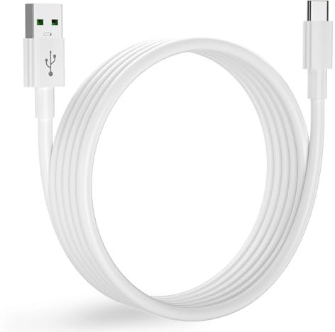 80W SUPERVOOC Charger Cable for OPPO,1.8M USBA to USB C Fast Charge Cord VOOC Fast Charging Lead for OPPO Find X5 X3 Pro Lite X8/Reno 12F/11F/10/8/A80/A79/A60/A54/A40 for OnePlus 13R 13 12 Nord 4 3