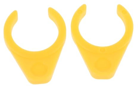 Abaodam 1 Pair Bicycle Pedal Lock Buckle Quick Release Pedal Fastener for Bikes Easy Installation Secure Locking Mechanism for Mountain and Folding Bicycles