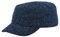 Sterkowski Big Pike Mütze | Harris Tweed Schiebermütze für Herren | Schirmmütze Herren Trucker Cap Basecap Herren wintermütze Herren Tactical Cap Army Cap Herren Bundeswehr mütze 60 cm Blau