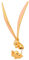 Holibanna Bunny Ohrringe Nette Emaille Single Ohrringe Ostern Gold Sterling Silber Empfindliche für Frauen