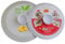Tapa Vuelta Tortilla de Patatas PACK DE 2 | Volteador de Tortilla para 2 Tamaños de Sartenes | Gira Tortillas Libre de BPA | Plato Volteatortillas Set Grande y Pequeña (BLANCA)