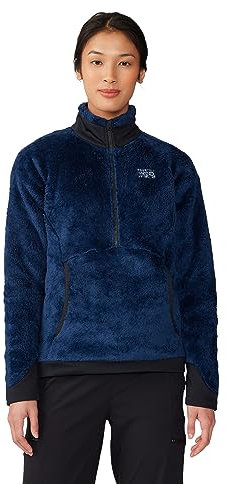 Mountain Hardwear Polartec High Loft, Maglione Giacca in Pile, Oscurità Esterna, L Donna