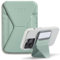 MOFT Magnetischer Handy Wallet Ständer, Veganem Leder Kartenhalter Stand Kompatibel mit Magsafe iPhone 15 14 13 12 Serie, 3 Betrachtungswinkel