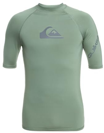 Quiksilver All Time - Short Sleeve UPF 50 Rash Vest for Men