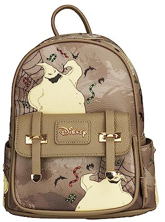 Wondapop Nightmare Before Christmas: Oogie Boogie Mini-Rucksack, veganes Leder, 28 cm, Braun, Miniature