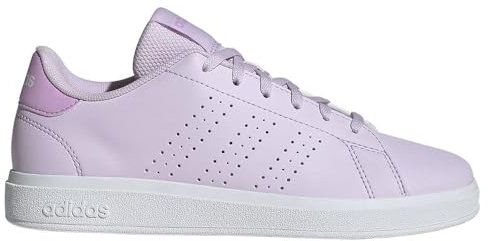adidas Advantage Base 2.0 Shoes Junior, Scarpe da Tennis, Ice Lavender/Bliss Lilac/Cloud White, 38 2/3 EU