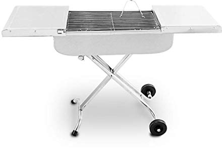Parrilla para barbacoa - Parrilla para barbacoa Parrilla para barbacoa portátil de acero inoxidable para el hogar Estufa de carbón Parrilla para exteriores