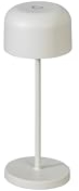 Konstsmide LED Tischleuchte Lille Mini | weiß | Indoor/Outdoor | Kabellos | 7,5 x 7,5 x 20 cm | 7835-250