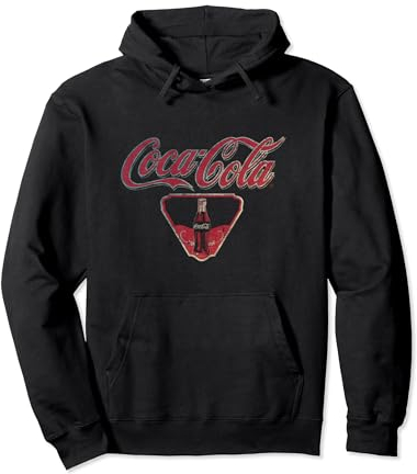 Logo bouteille vintage Coca Cola Sweat à Capuche