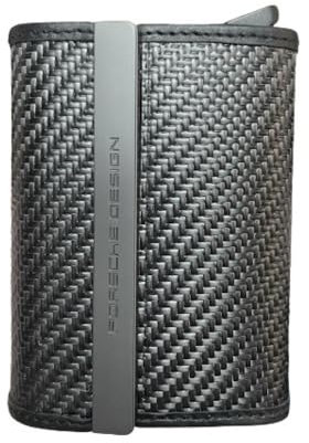Porsche Design x Secrid Carbon Kreditkartenetui, Schwarz