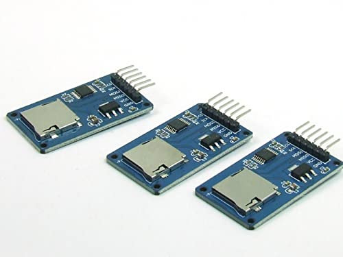 POPESQ® 3 pcs. x Micro SD TF Lecteur de Cartes Modul SPI soude #A4930