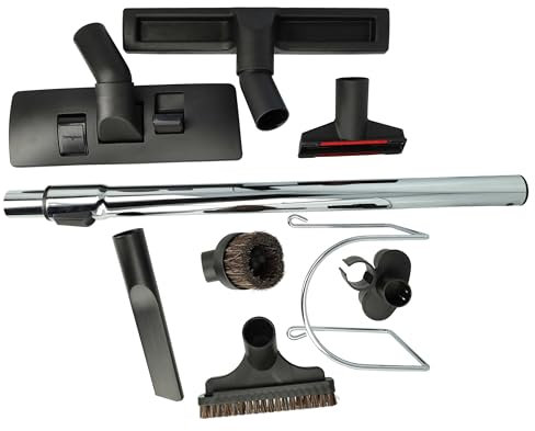 vhbw Set d'accessoires 9 pcs. compatible avec Hoover aspirateur