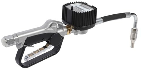 Pistola de Aceite Neumática de 1 a 35 L por Minuto Pistola de Reabastecimiento de Combustible Dosificadora de Aceite Neumática con LTR, GAL, PT y QT 4 Unidades de Medición para