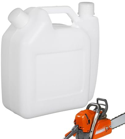 Mischflasche 2 Takt, 1.5L Messölbehälter, Motoröl Messbehälter, Tragbarer Kettensägenölkanister, Kraftstoffmischbehälter 2-Takt Mischflasche, 1.5L Gases Pertrol Heizöl Mix Mischflasche