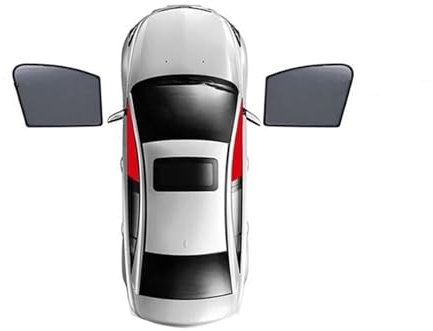 JTYQWD Parasol Coche Parasol Magnético para Parabrisas Delantero De Coche, Cortina Trasera para Ventana De Bebé, Malla para Q5 SUV 80A SQ5 2018-2024 Parasol Coche Lateral(2PCS Front)