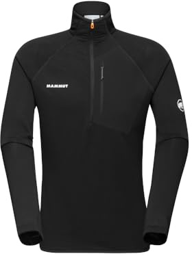 Mammut Aenergy Light ML Half Zip Pull Herren Skirolli Midlayer schwarz schwarz
