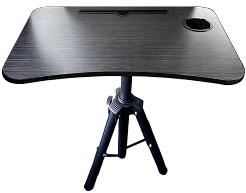 ZHAOBEIK RV Folding Table, Portable Foldable RV Camping Table with Tripod Structure, Height Adjustable, for Camper, Caravan