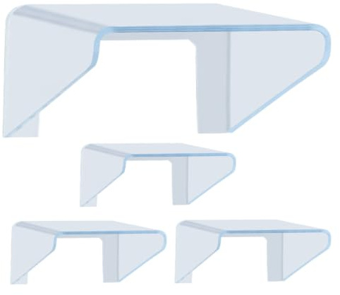 DONFAMDS 4 Pièces Couvre-Sonnette Imperméable Transparent En Pp Protection ExtéRieure Anti-Pluie Pour Utilisation Sans Fil Facile À Installer Sans Outils