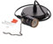 Zerodis Portalámparas Colgante Edison, Casquillo E27, Lámpara Colgante con Interruptor de Cadena de Tirón(Black)