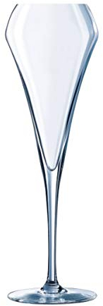 Visiodirect Lot de 24 Flûtes à Champagne Open'up en cristallin - 20 cl