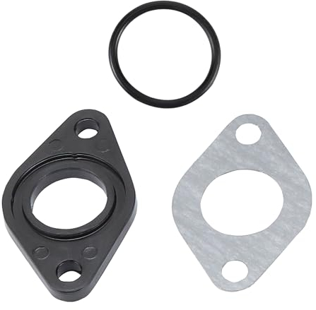 WOOSTAR 20mm Vergaser Ansaugkrümmerdichtungen mit O-Ring Ersatz für 50ccm 70ccm 90ccm 110ccm 125ccm Dirt Pitbike ATV 4 Wheeler Quad Roller Go Kart