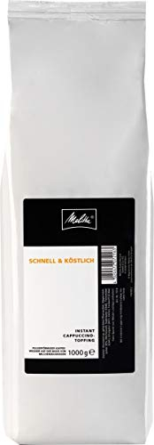 Melitta Instant Cappuccino Topping, 10 x 1.000g = 10,00 Kg