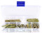 110pcs M4 Hanger Bolts Dowel Screw Double Ended Screw Bolts Woodworking Furniture Connector Hanger Bolt 4 * 16/20/25/30/35/40mm