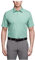 Van Heusen Men's Short Sleeve Dress Shirt Regular Fit Poplin Solid, Leaf, 16 Neck