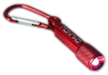 WOWOWO Mini Lampes de Poche LED Porte-clés Portable LED Lampe de Poche Camping Lampe de Poche