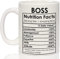 Tazza da Caffè Boss - Regalo di Compleanno per Donne e Uomini, Divertente Idea per la Festa della Mamma e del Boss - Tazza da Ufficio
