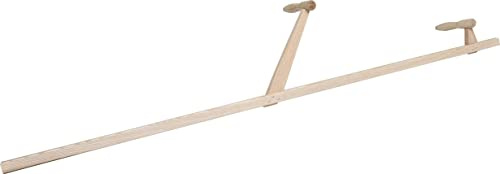 Holzsensenbaum 150 cm Esche mit 2 Holzgriffen ohne Ring