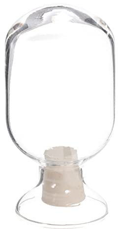 Beavorty Match Bottle Matches Glass Jar Fireplace Match Cloche Jar Round Container with Lid Black Decor Matches Container Glass Can Cup with Lid Circle e Candles Water Bottle with Cover