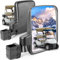 10L0L Golf Cart Spiegel ohne Bohren faltbar Seite Rückansicht Spiegel HD Glas für Club Car EZGO und Yamaha Golf Buggy Klappspiegel