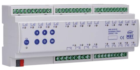 24-Gang Schaltaktor 12TE REG MDT AKK-2416.03