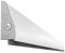 Gedotec CCE - Paraspifferi/guarnizione per porte, 1 pezzo, da avvitare o incollare, lunghezza: 965 mm, in alluminio anodizzato color argento, con spazzole