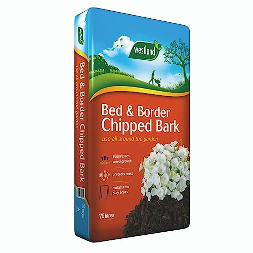 70L Bed & Border Chipped Bark – Peat-Free Mulch for Root Protection & All-Weather Plant Care