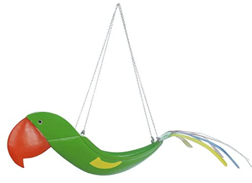 HASMI Blumentöpfe Fliegender Papagei Blumentopf Home Garten Hängende Blumentopf Kreative Papageiform Pflanzerdekoration for Indoor Outdoor Ornamente Pflanzkübel (Color : B)