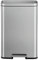EKO Madison Recycling Bin 20+25 Litre, Built-in Handle, Two Removable Inner Buckets and Pedal Mechanism, Fingerprint-Resistant, Perfect for Kitchen & Home, Stainless Steel