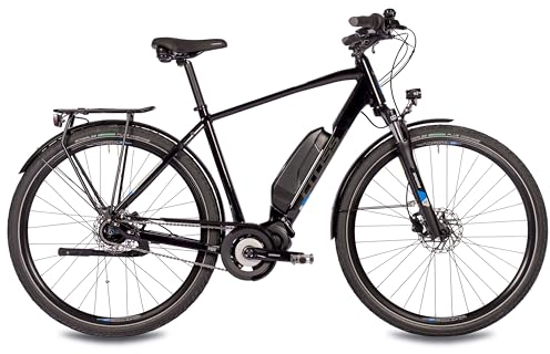 Airtracks 28 Zoll Herren E-Bike City Fahrrad V-TRON Shimano STеPS E5000 418 Wh 7 x Gang Shimano Nexus - Rahmen 52cm 56cm 60cm - Mod 2024 (60cm (Körpergröße 185-195cm))