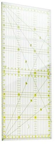 Lotbun Règle De Patchwork 15 * 30 Cm, Accessoire Couture Regle De Couture Patchwork, Règle Couture Précise Pour Le Quilting La Couture Et Le Patchwork