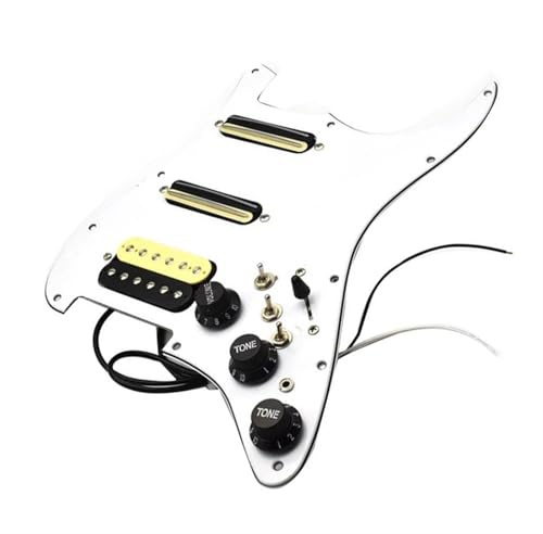 Loaded Pickguard Tonabnehmer Set Elektrische Gitarre Pickguard Pickup Verdrahtung Geladen Prewired Für ST Pickguard