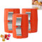 Stainless Steel Eggshell Opener Topper (3-pack Orange)